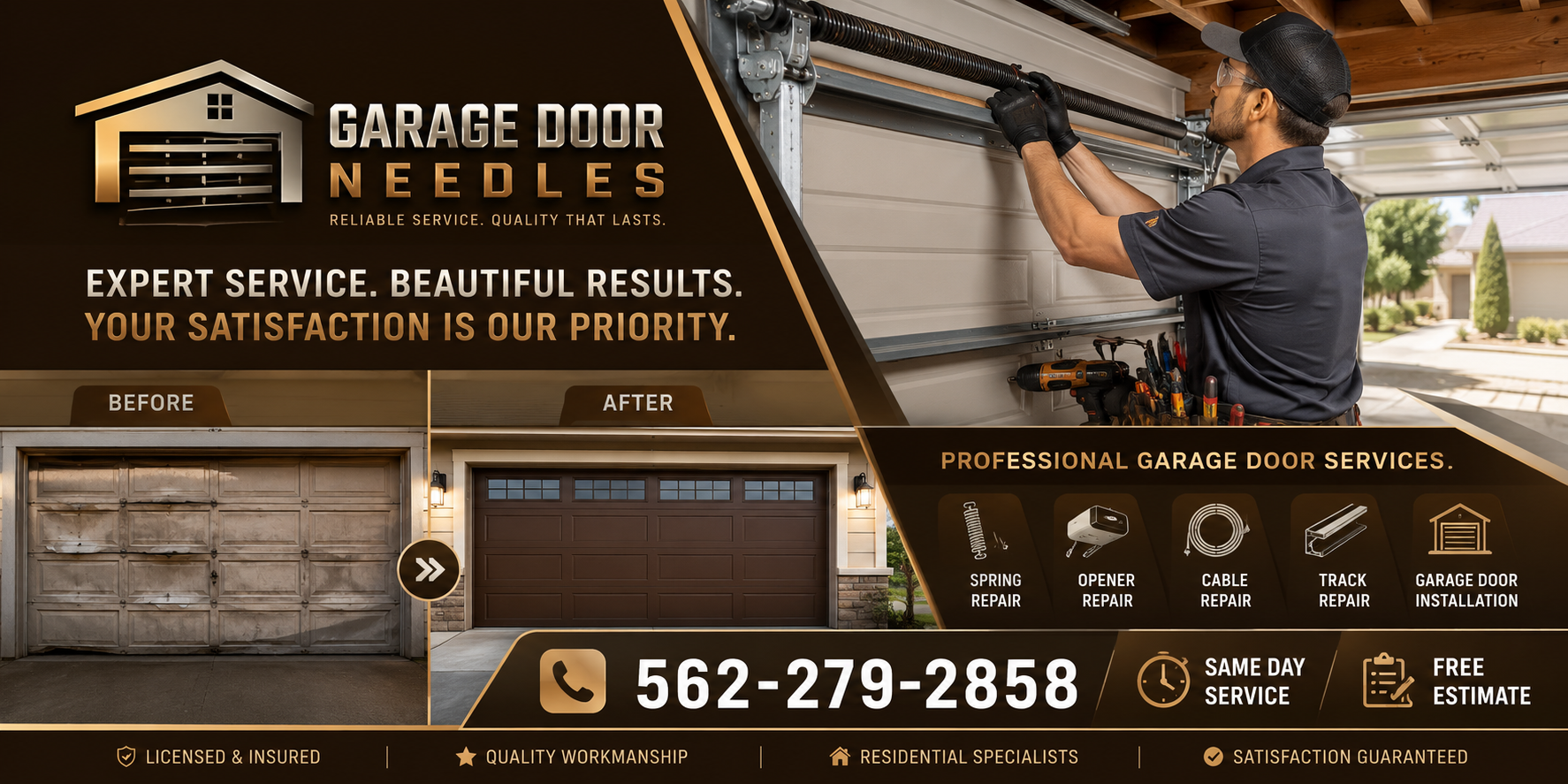 Garage Door Needles